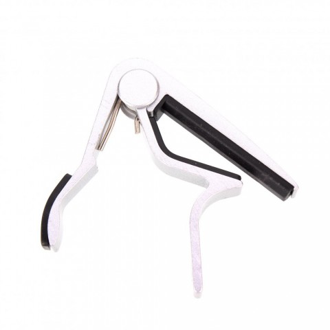 Debbie Akustik Gitar Kaposu - Gümüş küçük görsel 5