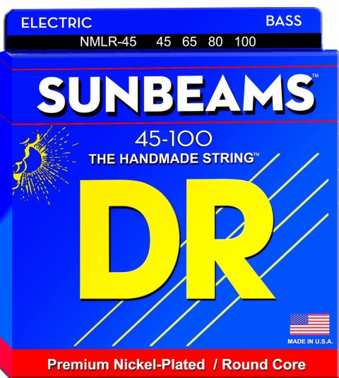 DR NMLR-45 Sunbeam 4 Tellİ Bas Gitar Teli (Light to Medium 45-100) küçük görsel 2