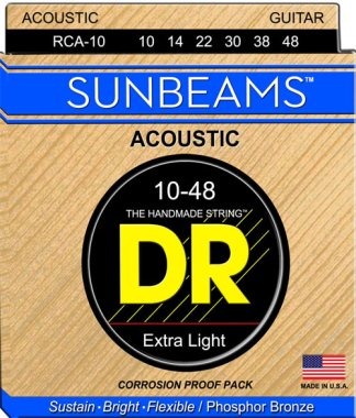 DR RCA-10 SUNBEAM Round Core Akustik Gitar Teli küçük görsel 2
