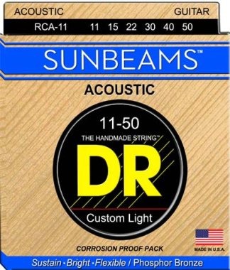 DR RCA-11 SUNBEAM Round Core Akustik Gitar Teli küçük görsel 2