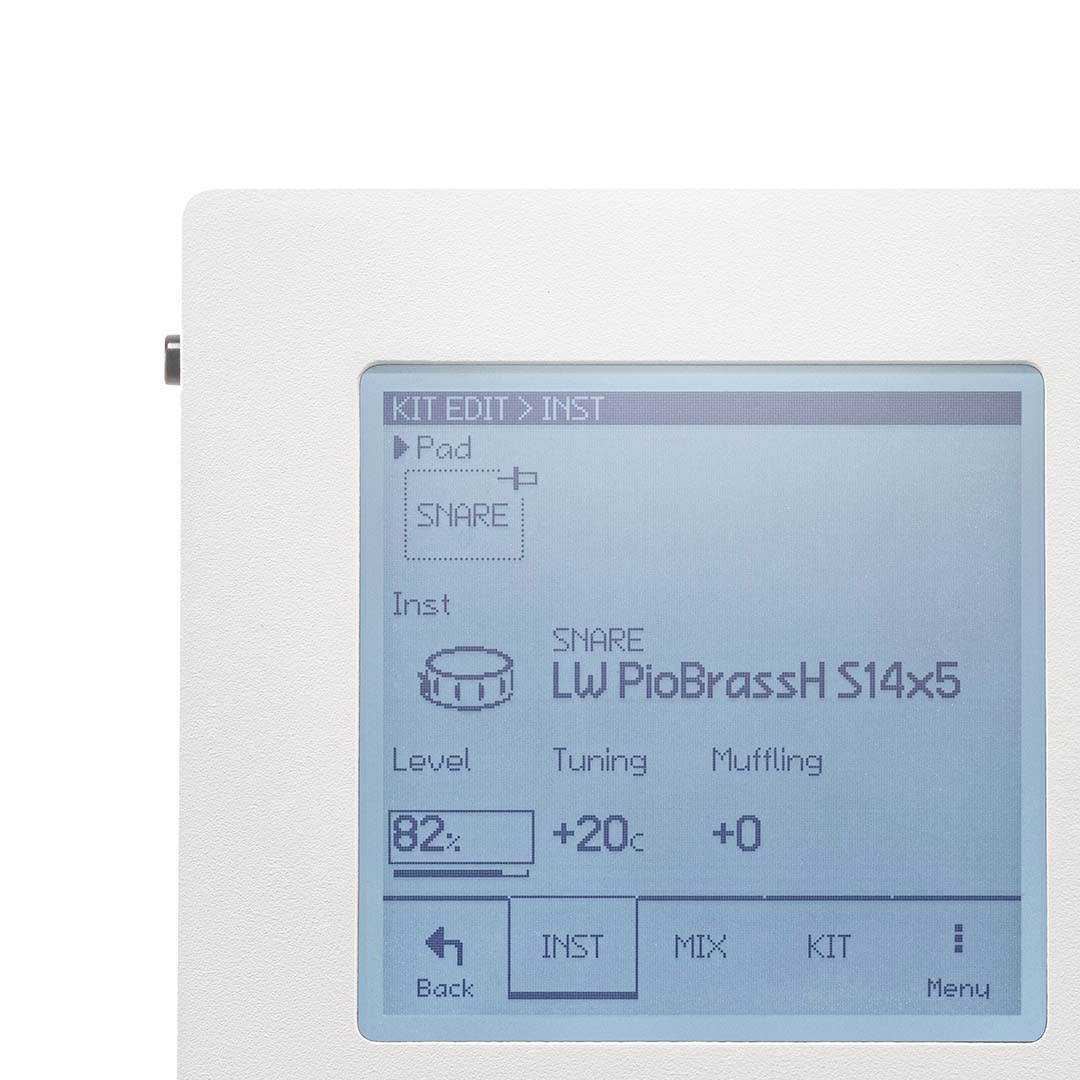 EFNOTE Mini Dijital Davul Seti - White Sparkle küçük görsel 3