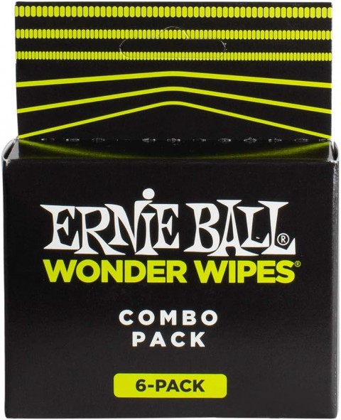 Ernie Ball Wonder Wipes Multi-pack Gitar Bakım Seti küçük görsel 3