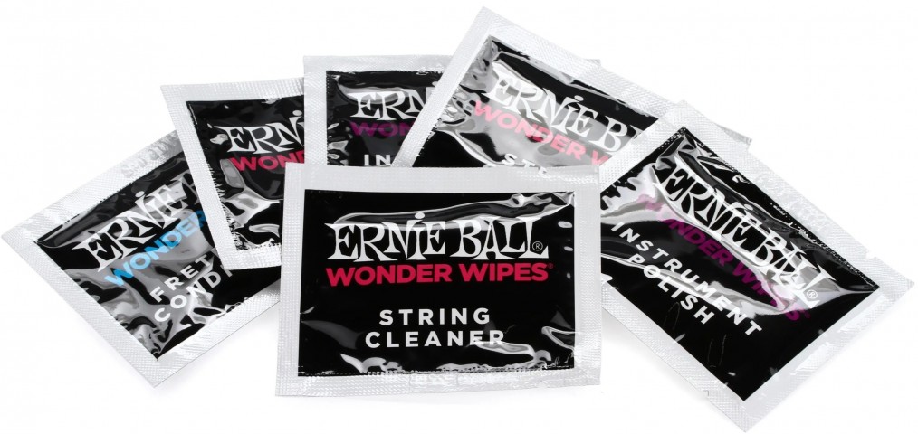 Ernie Ball Wonder Wipes Multi-pack Gitar Bakım Seti küçük görsel 4
