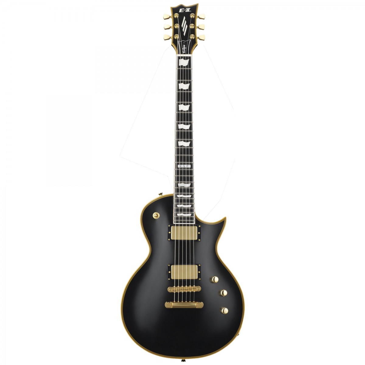 ESP E-II Eclipse DB Vintage Black Elektro Gitar küçük görsel 2