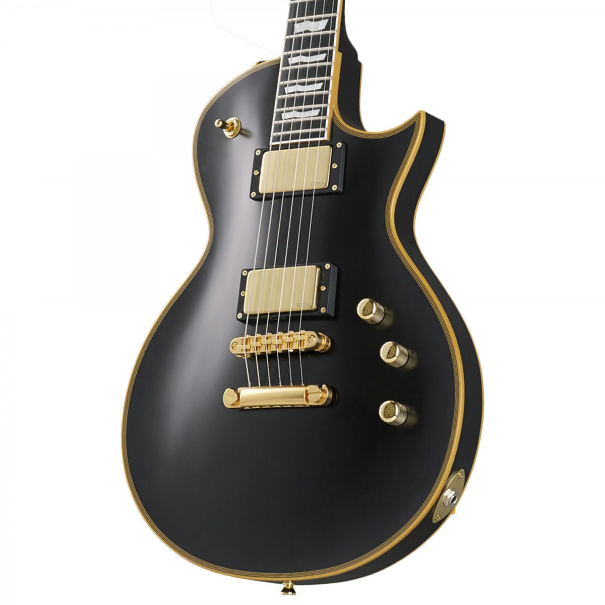 ESP E-II Eclipse DB Vintage Black Elektro Gitar küçük görsel 3