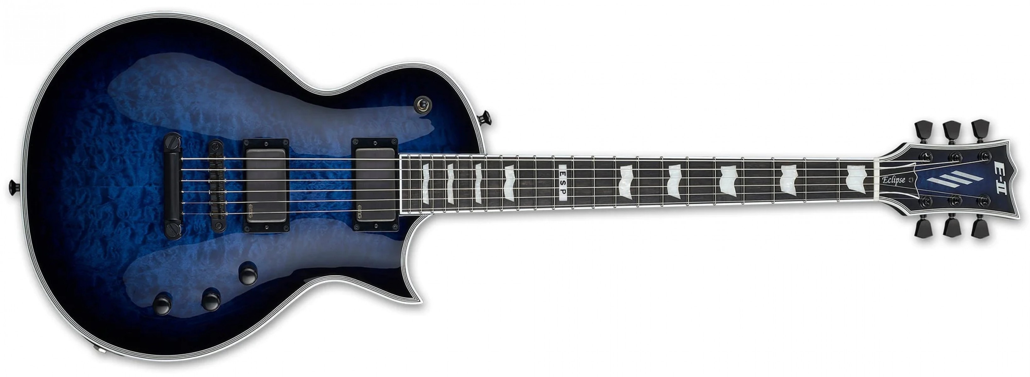 ESP E-II Eclipse Reindeer Blue Elektro Gitar küçük görsel 2