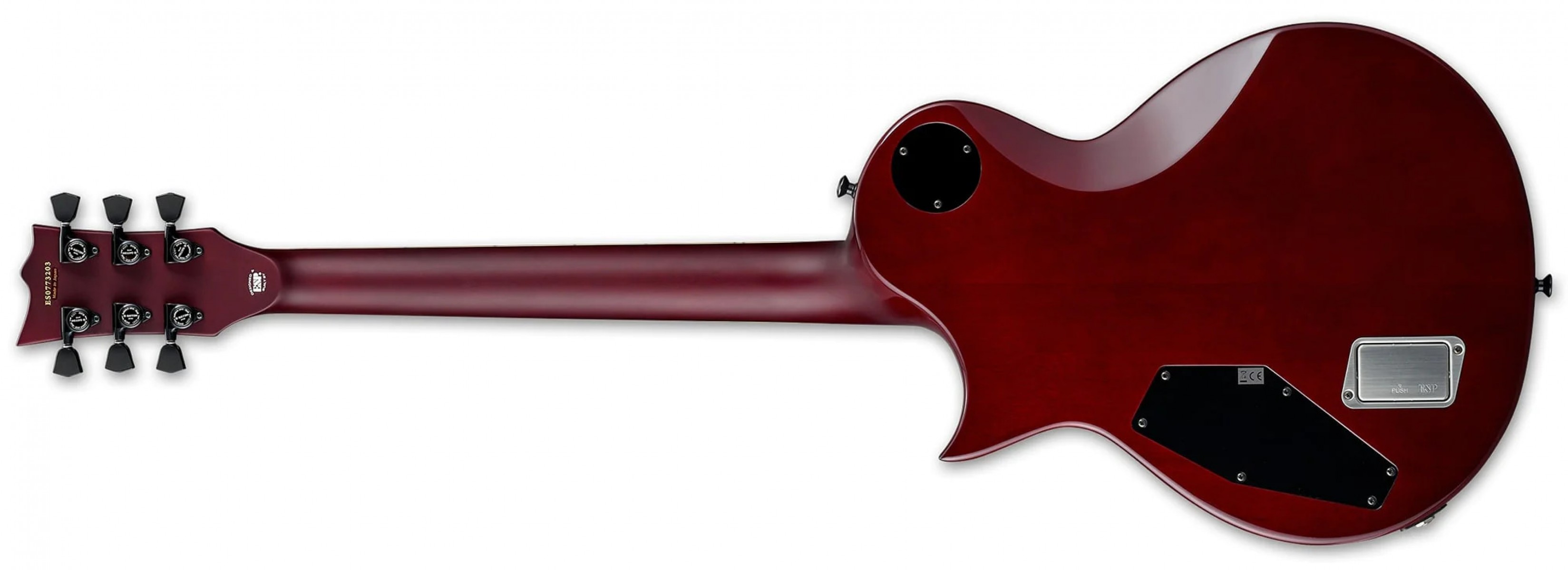 ESP E-II Eclipse Tobacco Burst Elektro Gitar küçük görsel 3