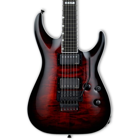 ESP E-II Horizon FR-II EMG See Thru Black Cherry Sunburst Elektro Gitar küçük görsel 5