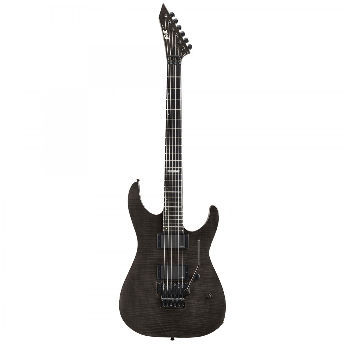 ESP E-II M-II See Thru Black Elektro Gitar küçük görsel 3