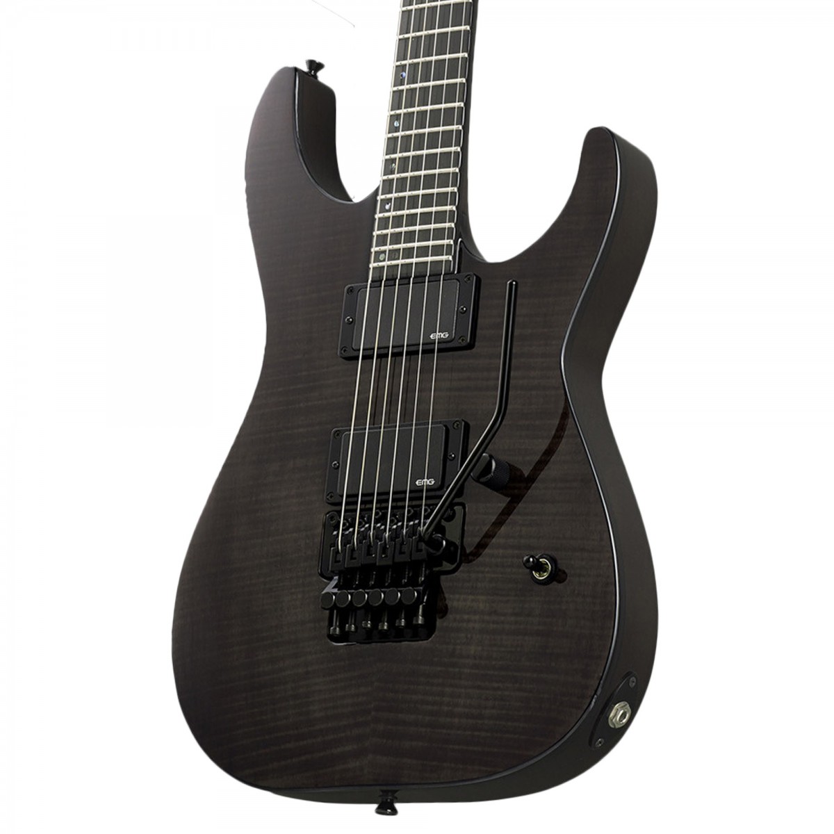 ESP E-II M-II See Thru Black Elektro Gitar küçük görsel 4