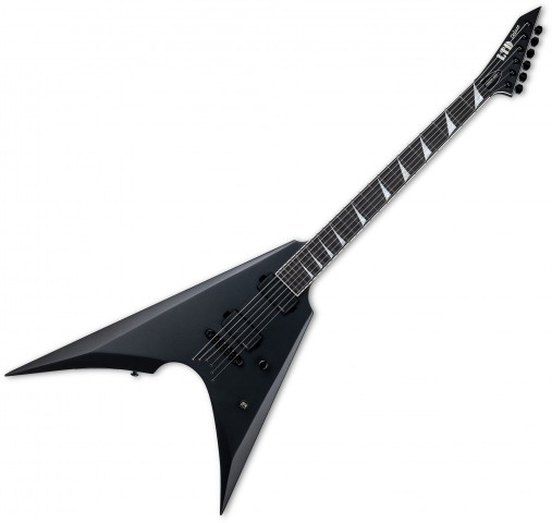 ESP LTD Arrow-1000NT Charcoal Metallic Satin Elektro Gitar küçük görsel 6