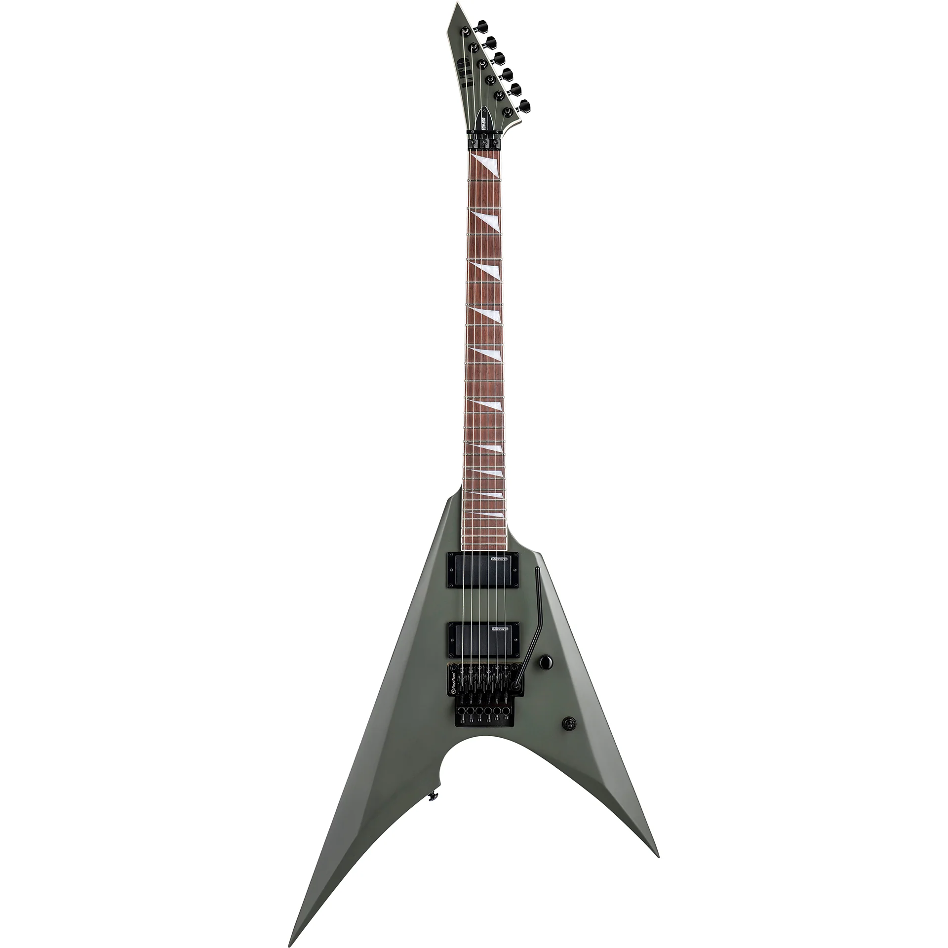 ESP LTD Arrow-200 Military Green Satin Elektro Gitar küçük görsel 5
