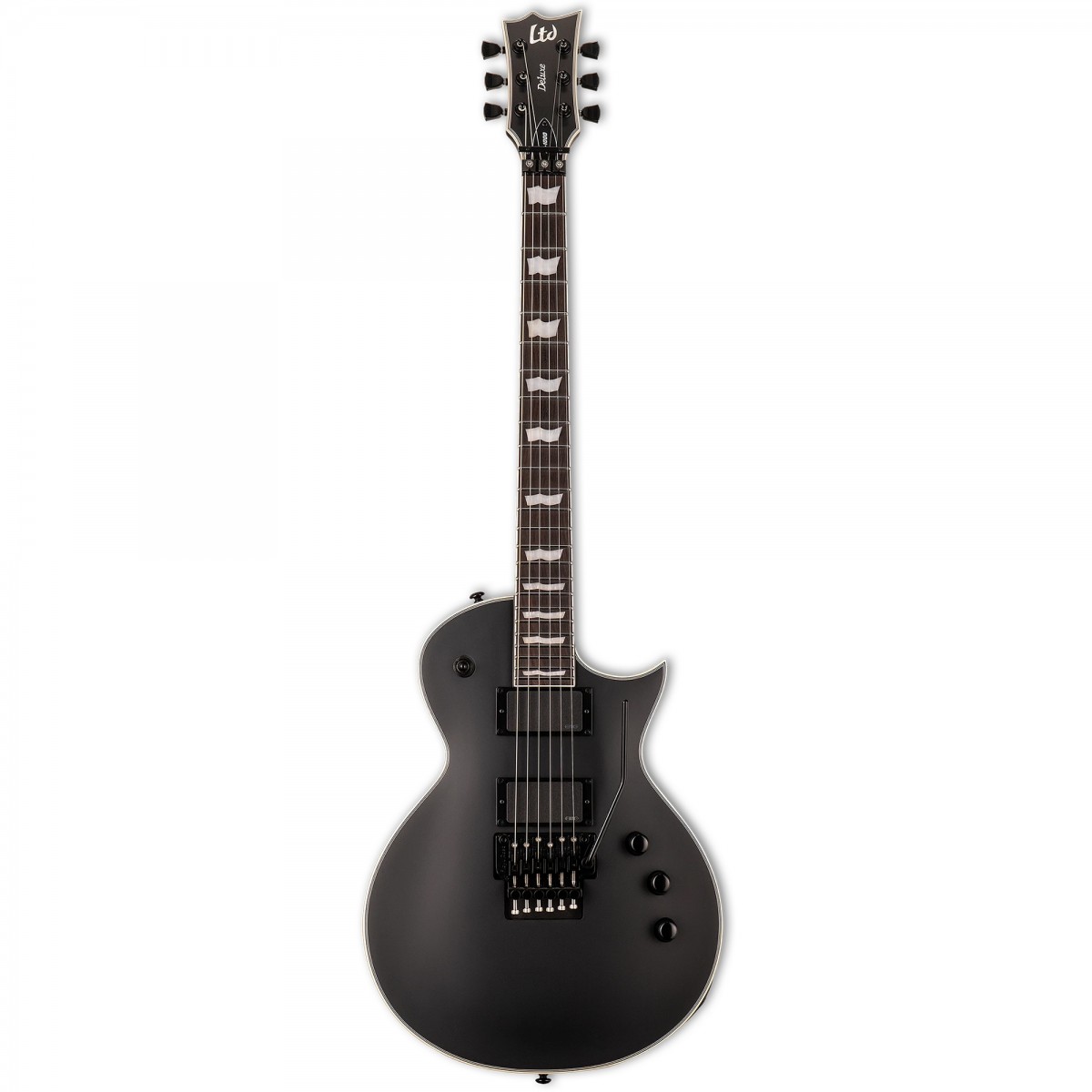 ESP LTD EC-1000 FR Black Satin Elektro Gitar küçük görsel 2