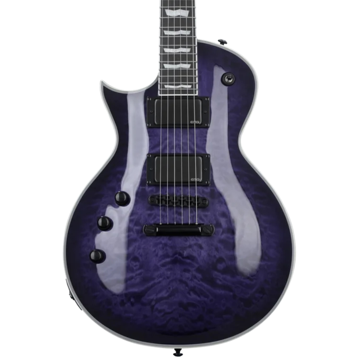 ESP LTD EC-1000 See Thru Purple Sunburst Solak Elektro Gitar