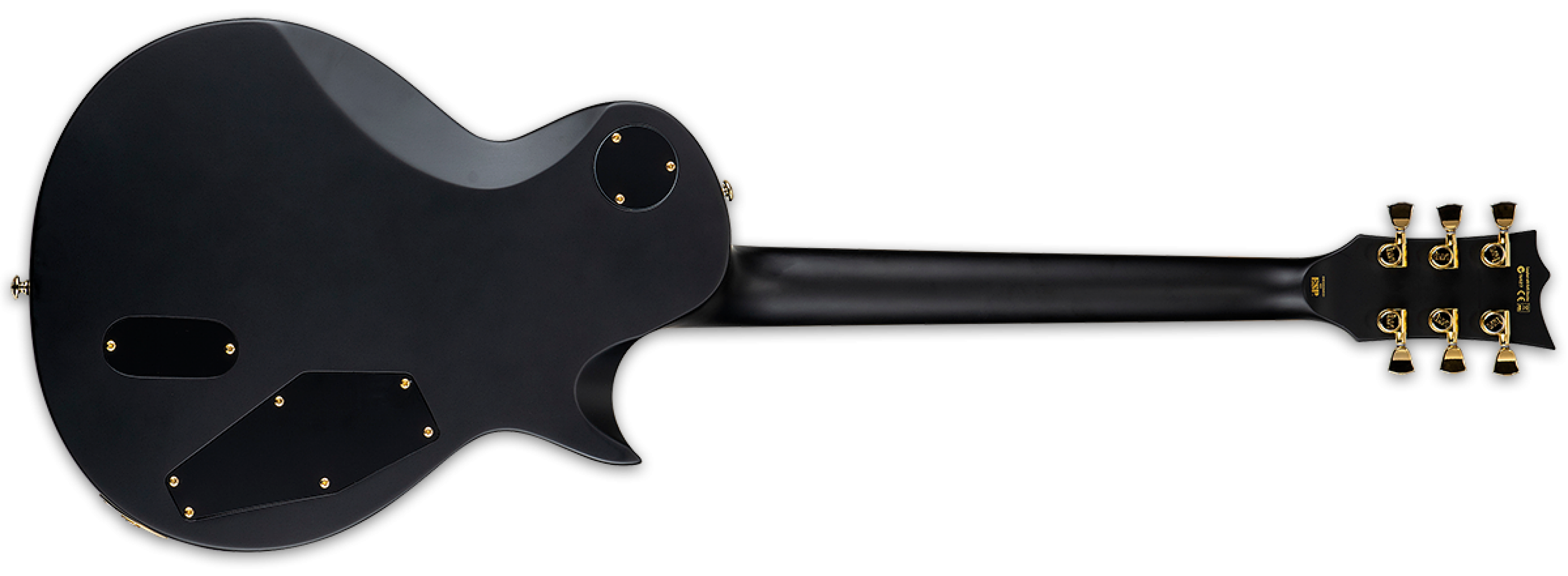 ESP LTD EC-1000 Vintage Black Solak Elektro Gitar küçük görsel 6