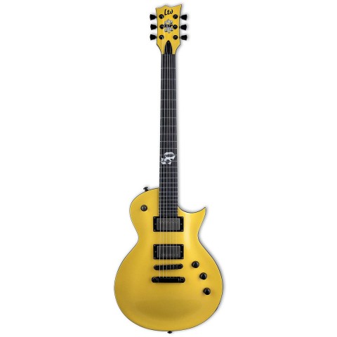 ESP LTD EC-2025 50th Anniversary Metallic Gold Elektro Gitar küçük görsel 6