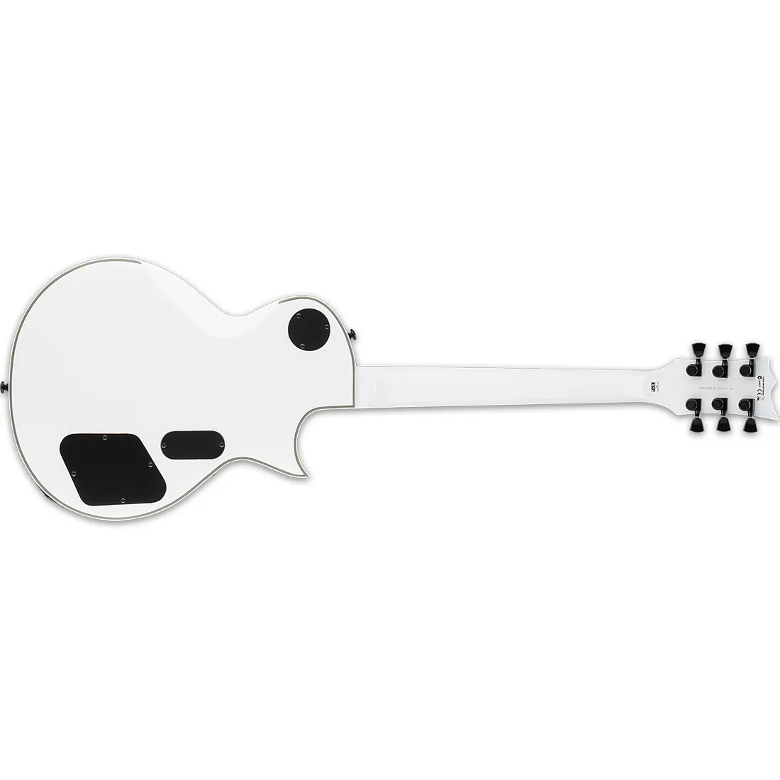 ESP LTD James Hetfield Signature Iron Cross Snow White Solak Elektro Gitar küçük görsel 10