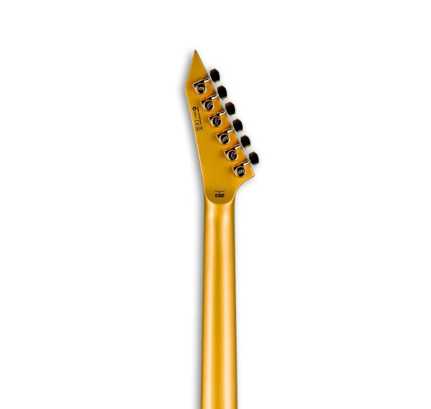 ESP LTD Kirk Hammett Signature KH-V Metalik Gold Elektro Gitar küçük görsel 8