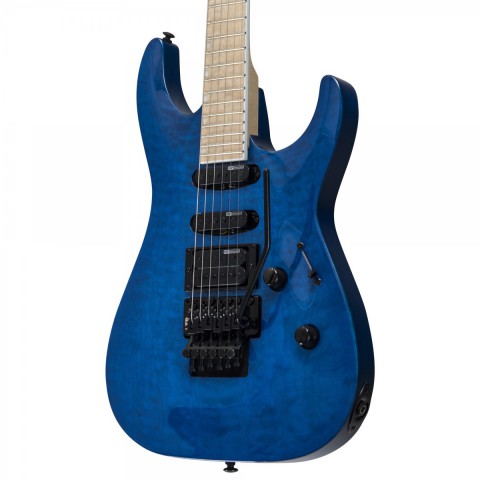 ESP LTD MH-203QM See Thru Blue Elektro Gitar küçük görsel 9