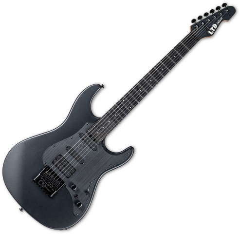 ESP LTD SN-1000 Evertune Charcoal Metallic Satin Elektro Gitar küçük görsel 4