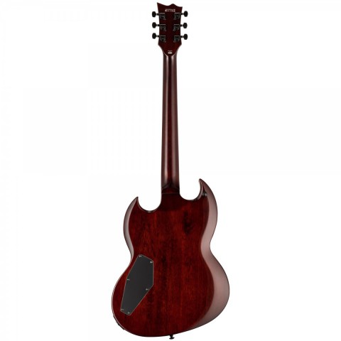 ESP LTD VIPER 256 Dark Brown Sunburst Elektro Gitar küçük görsel 10