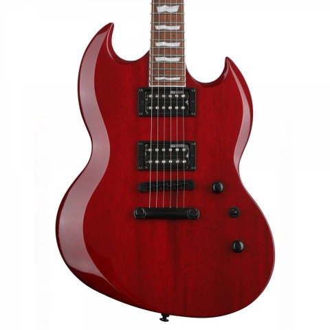 ESP LTD Viper 256 See Thru Black Cherry Elektro Gitar küçük görsel 3