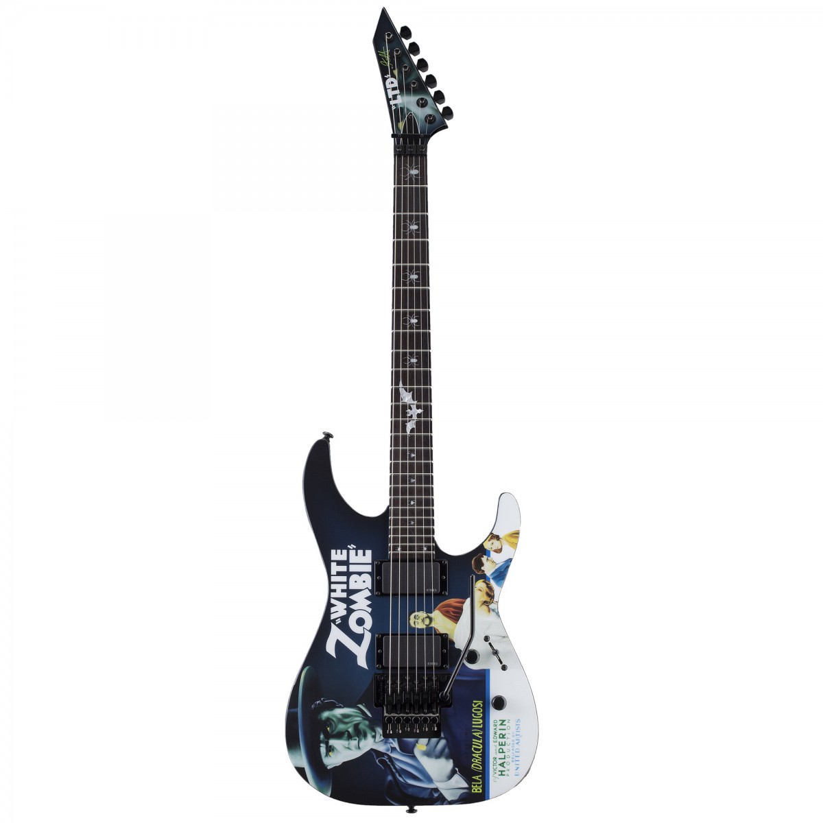 ESP LTD White Zombie Kirk Hammett Signature Elektro Gitar küçük görsel 5