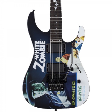 ESP LTD White Zombie Kirk Hammett Signature Elektro Gitar küçük görsel 10