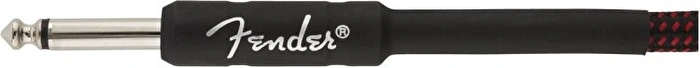 Fender Professional 4.5m Kırmızı Tweed Enstrüman Kablosu küçük görsel 5