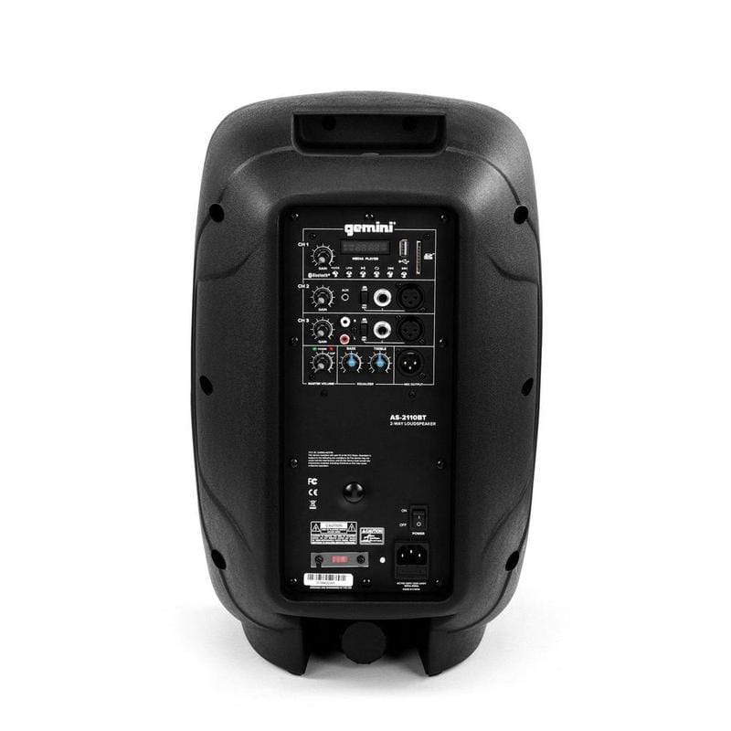 Gemini AS-2110BT 1000 Watt Bluetooth Aktif Hoparlör küçük görsel 8