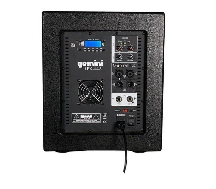 Gemini LRX-448 Portatif Line Array PA Sistemi küçük görsel 17