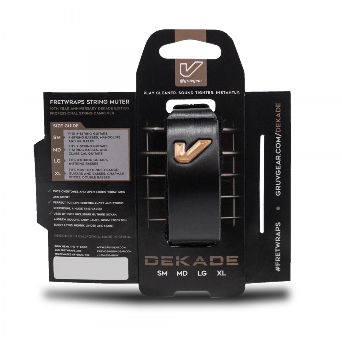 Gruv Gear Fretwrap Dekade Edition - Small