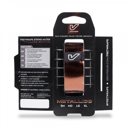 Gruv Gear Fretwrap Metals Bronze - Small küçük görsel 2