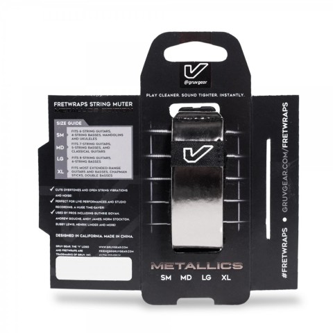 Gruv Gear Fretwrap Metals Titanium - Small küçük görsel 2