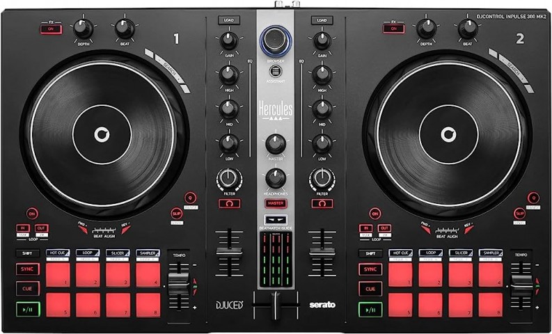 Hercules INPULSE 300 MK2 Dj Controller küçük görsel 7