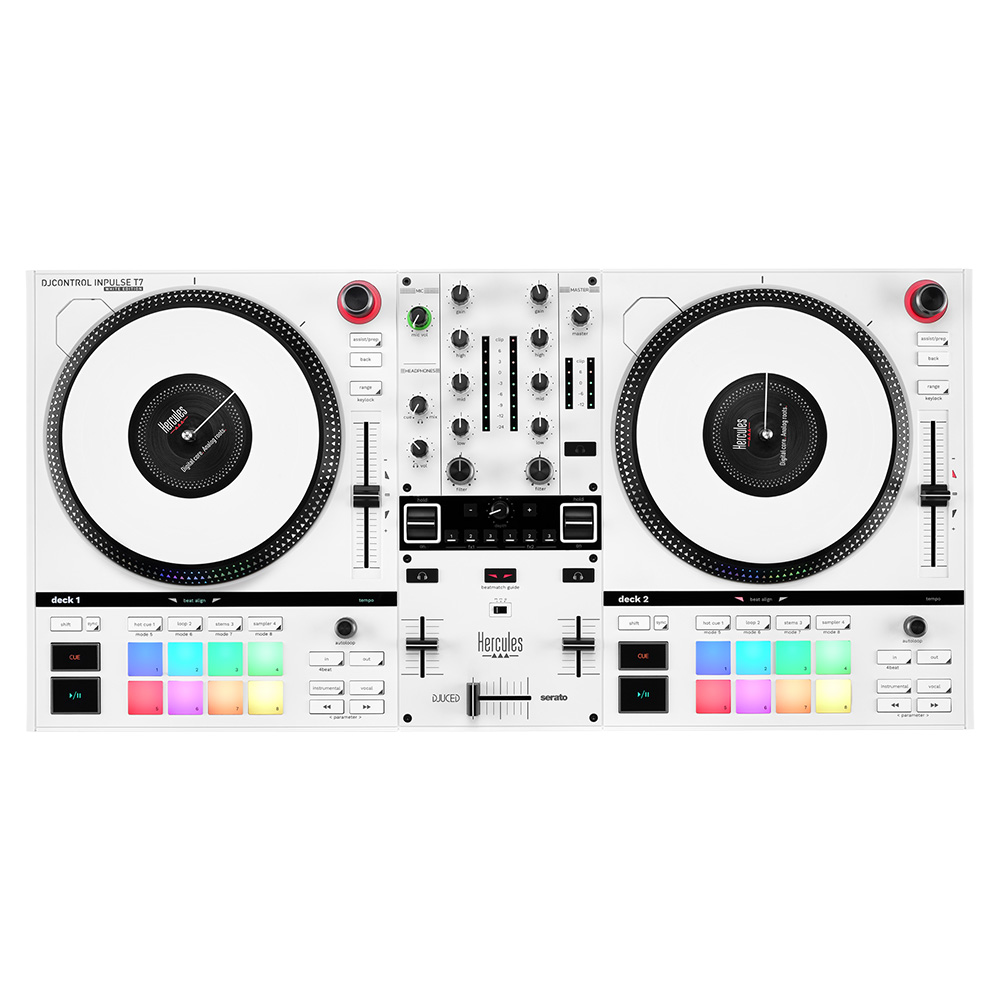 Hercules Inpulse T7 WW Beyaz DJ Controller