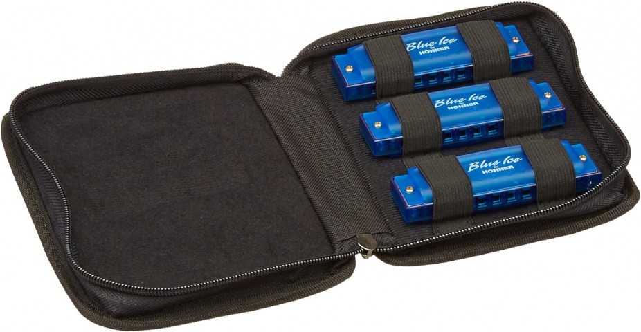 Hohner Blue Ice 3lü Mızıka Seti küçük görsel 4