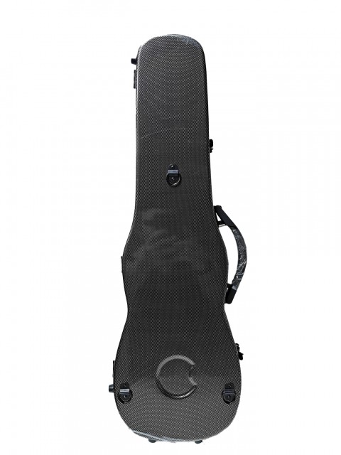 JS-103 Fiber Siyah Gri Noktalı 4/4 Keman Kutusu küçük görsel 7