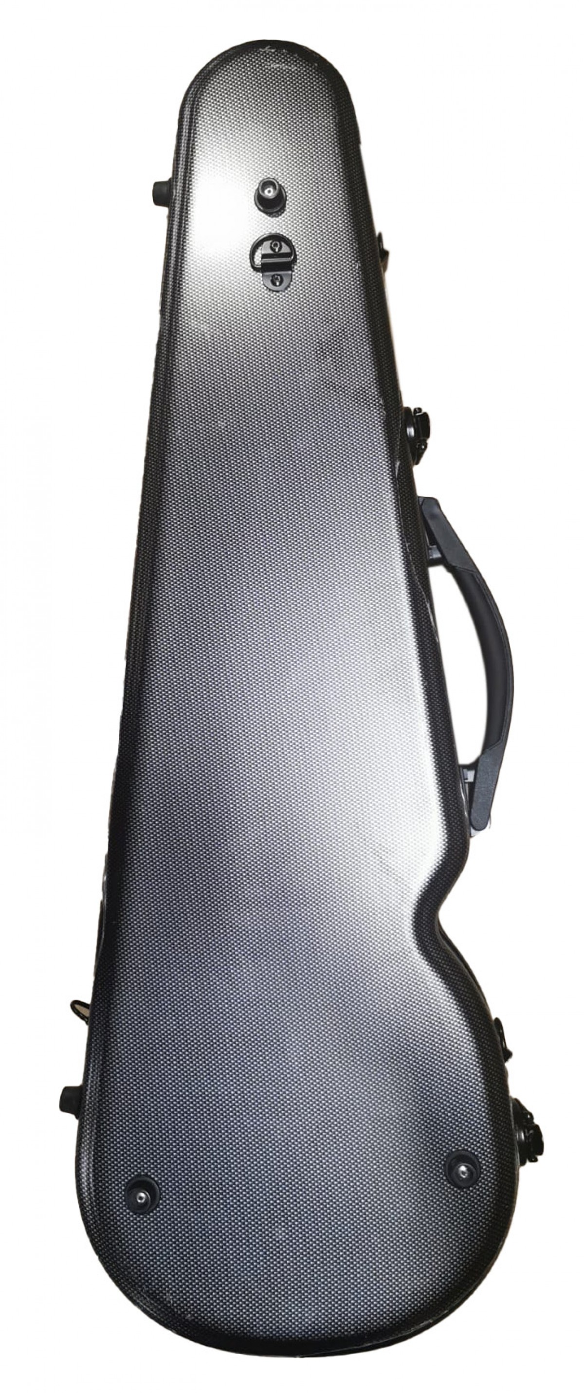 JS-201 Fiber Siyah Gri Noktalı 4/4 Keman Kutusu küçük görsel 3