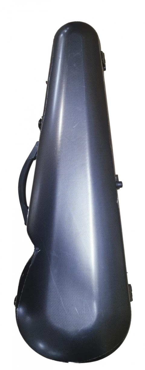 JS-201 Fiber Siyah Gri Noktalı 4/4 Keman Kutusu küçük görsel 5