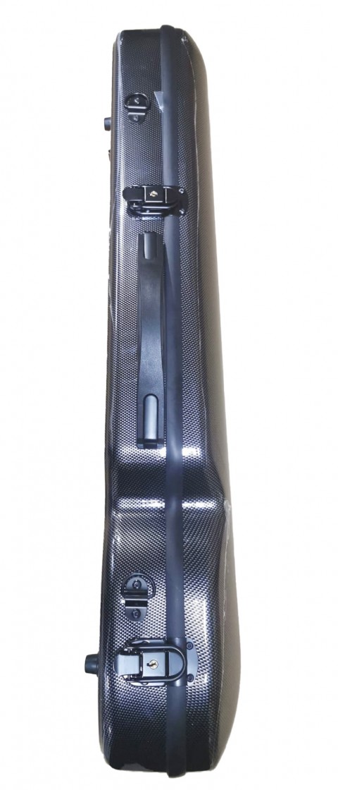 JS-201 Fiber Siyah Gri Noktalı 4/4 Keman Kutusu küçük görsel 6