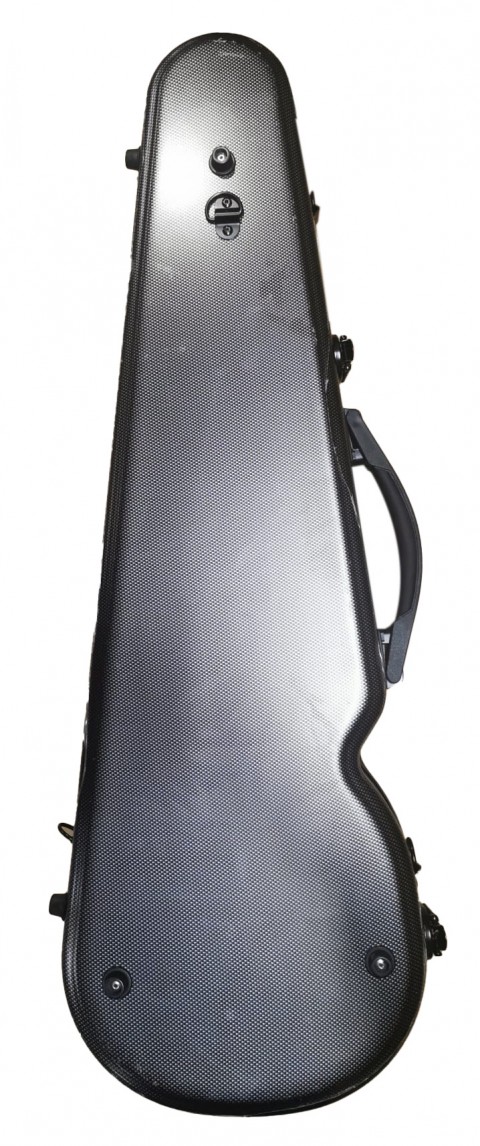 JS-201 Fiber Siyah Gri Noktalı 4/4 Keman Kutusu küçük görsel 7