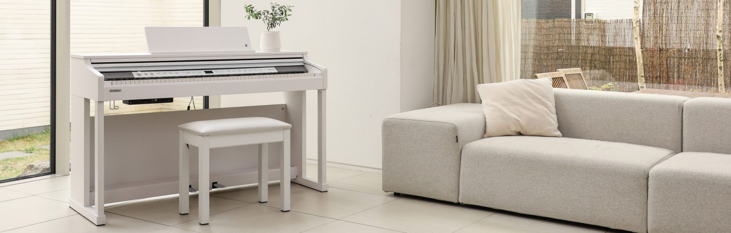 Kurzweil CUP P1 Mat Beyaz Dijital Piyano küçük görsel 10