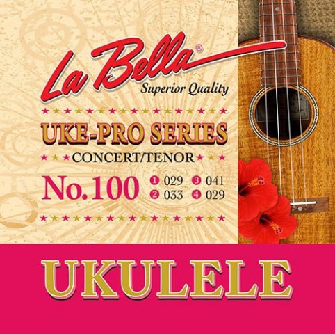 La Bella Concert-Tenor Ukulele Teli (100) küçük görsel 2