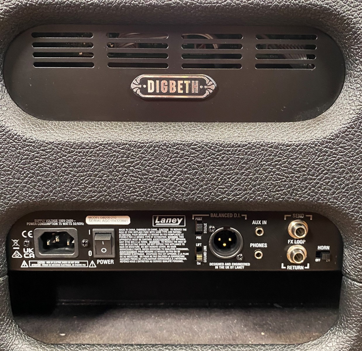 Laney DB200-210 Bas Gitar Amfisi küçük görsel 6