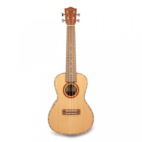 Lanikai CDST-C Cedar Concert Ukulele küçük görsel 5