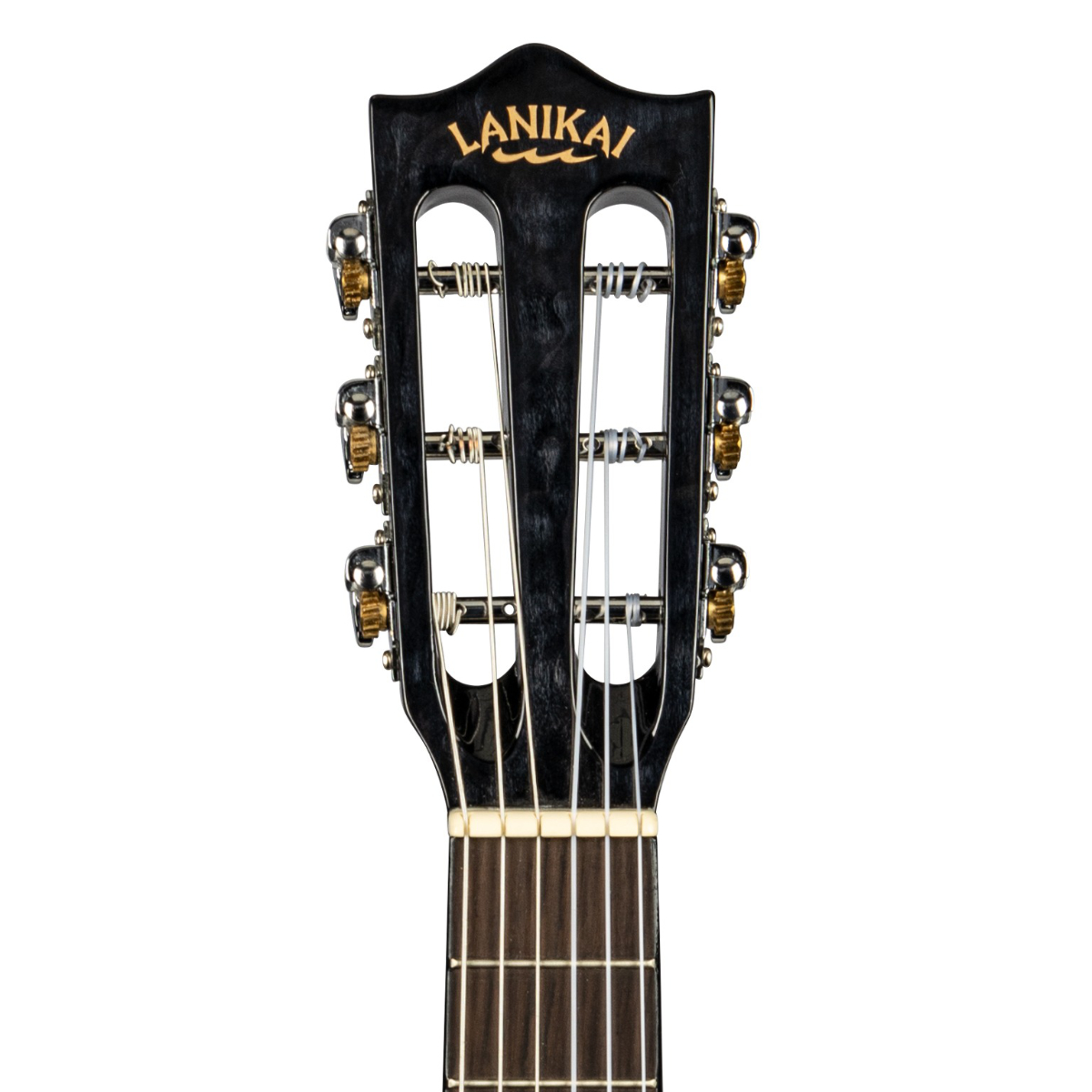 Lanikai QM-BKCEG Quilted Maple Guitalele küçük görsel 9