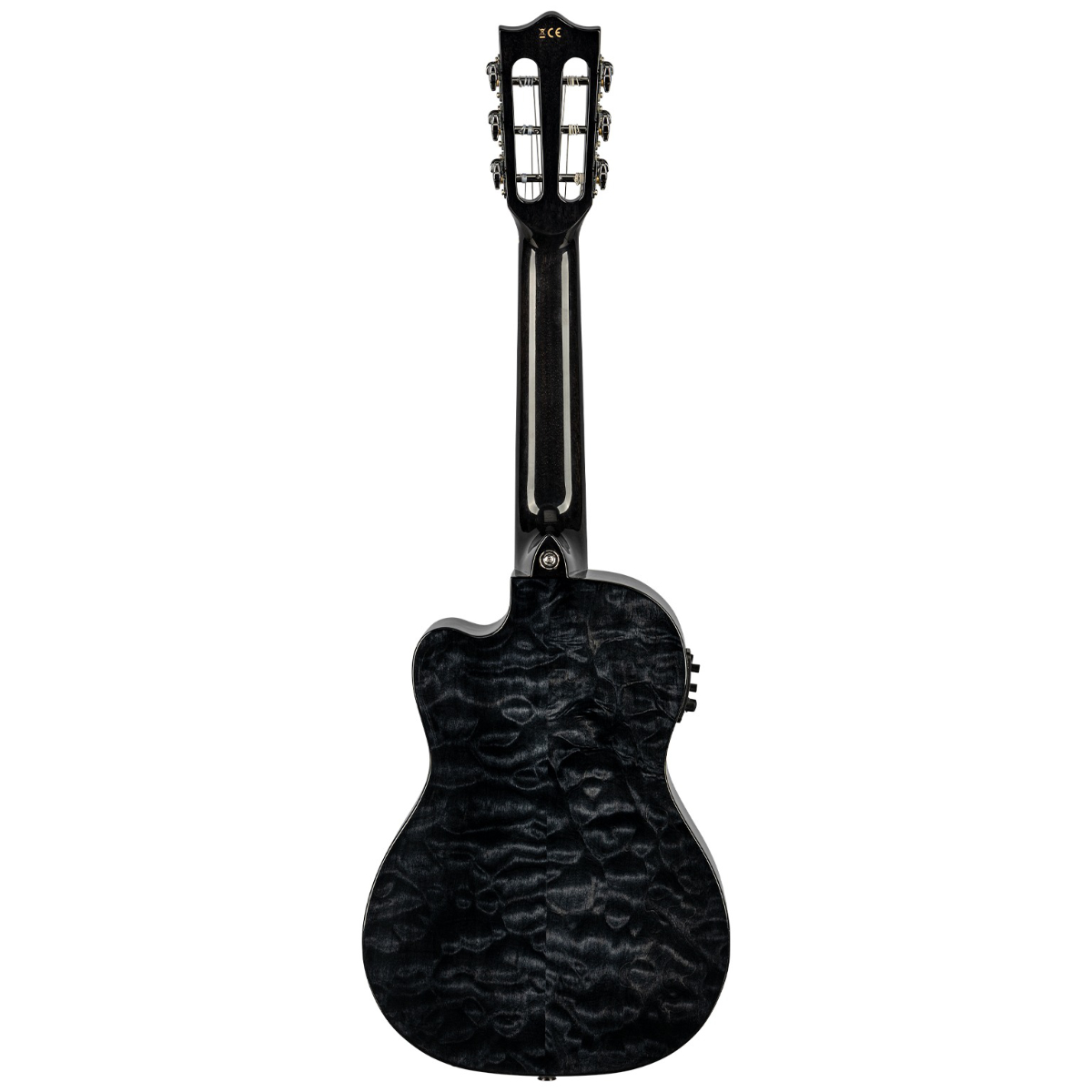 Lanikai QM-BKCEG Quilted Maple Guitalele küçük görsel 10