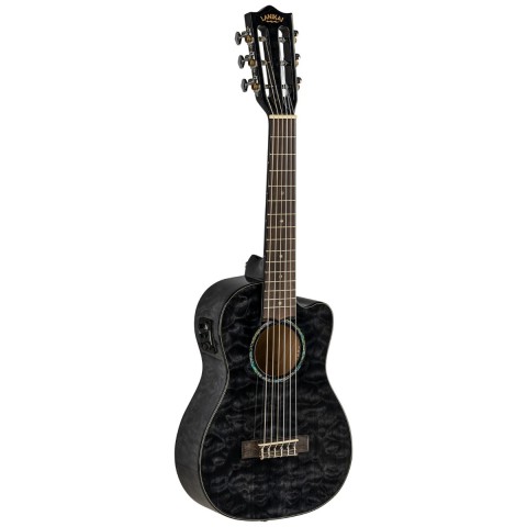 Lanikai QM-BKCEG Quilted Maple Guitalele küçük görsel 14