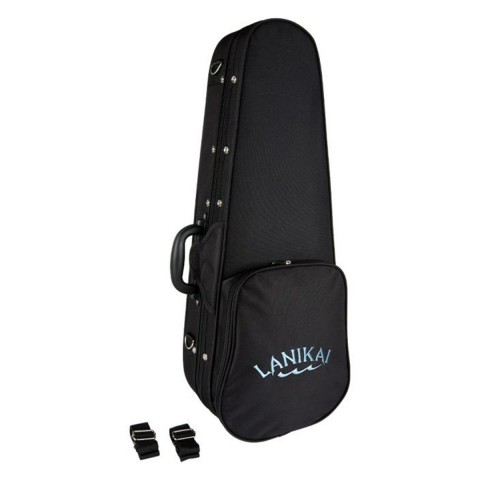 Lanikai QM-NACEC Quilted Maple Concert Preamp Elektro Ukulele küçük görsel 5